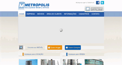 Desktop Screenshot of metropolis.imb.br