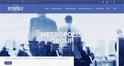 Desktop Screenshot of metropolis.co.uk