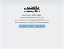 Tablet Screenshot of barcelona2010.metropolis.org