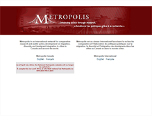 Tablet Screenshot of metropolis.net